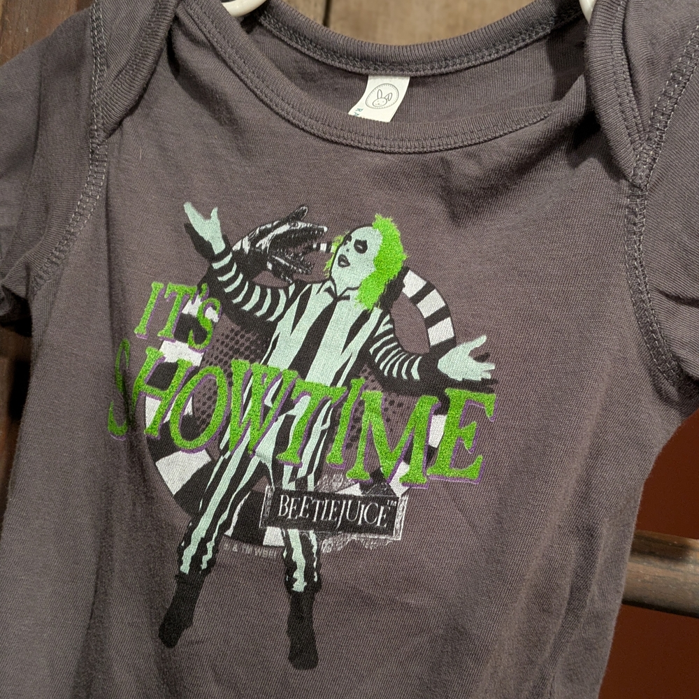 Multiples Gray and Green Showtime Kids Shirt
